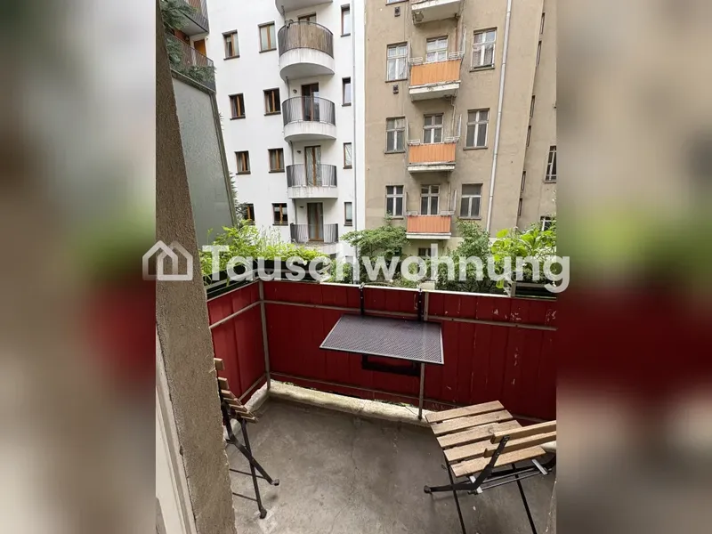 Tauschwohnung: Single-Altbauwohnung im ruhigen Seitenflügel, Pberg – 42 m² — photo 1